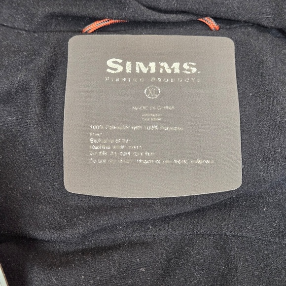 SIMMS Windstopper Transit Jacket Men’s XL Grey 6054 - Picture 6 of 11